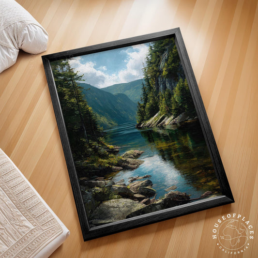 Adirondacks travel poster – view 2