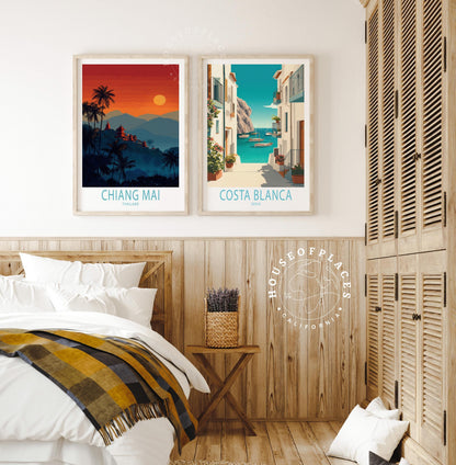 Chiang Mai travel poster – view 9