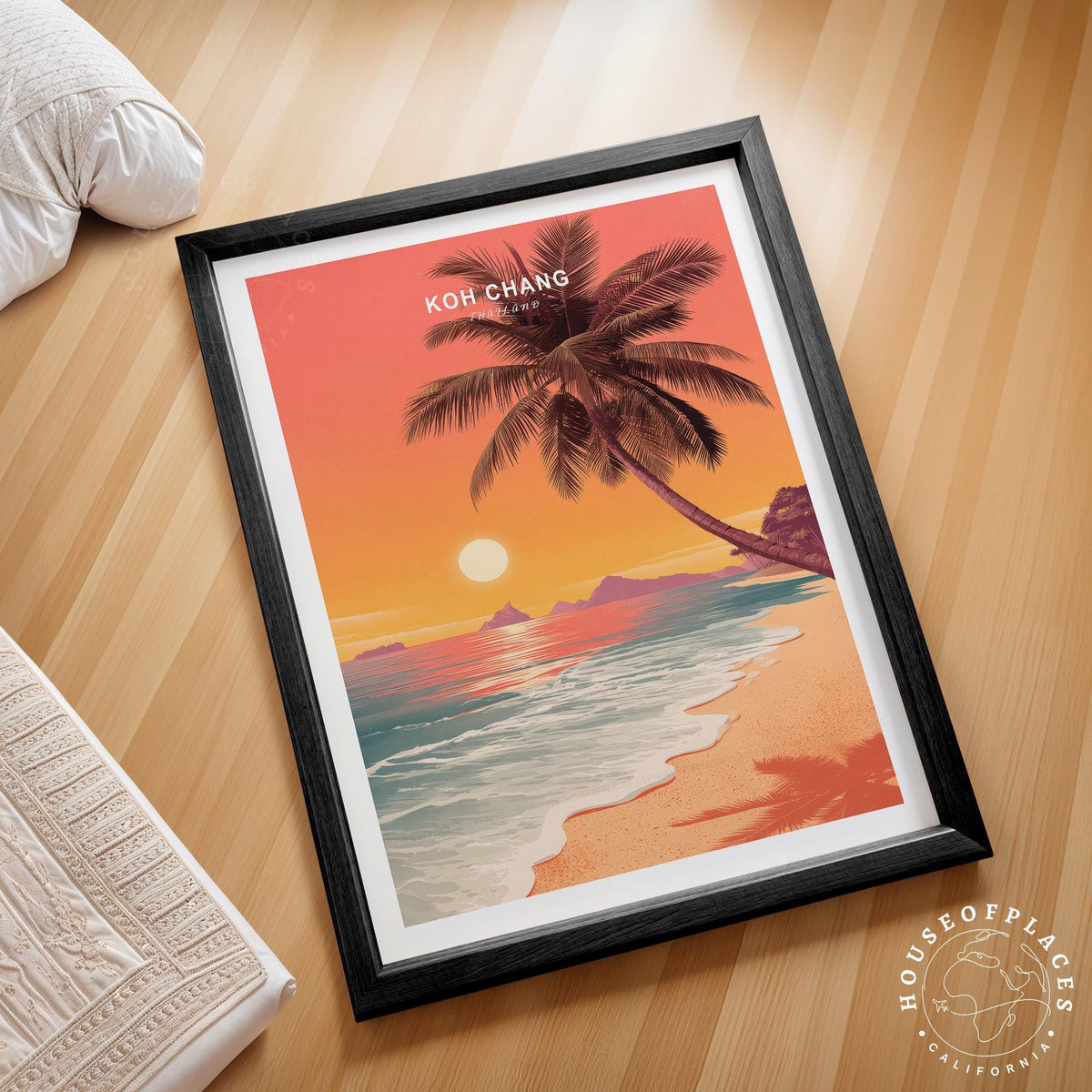 Koh Chang travel poster – view 2
