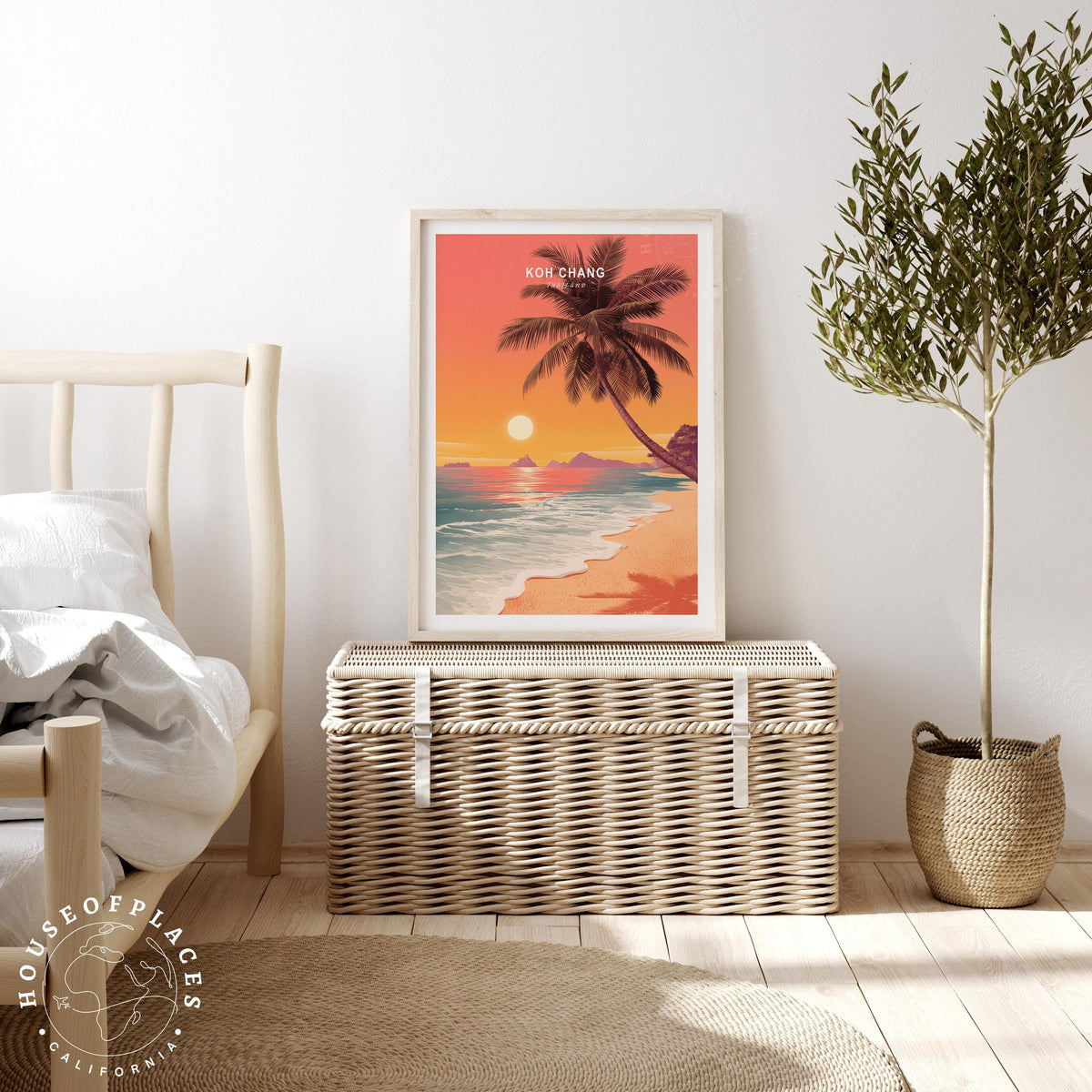 Koh Chang travel poster – view 3