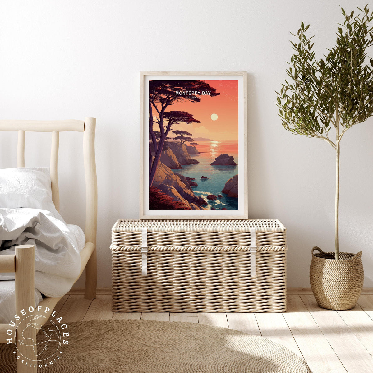 Monterey Bay travel poster – view 3