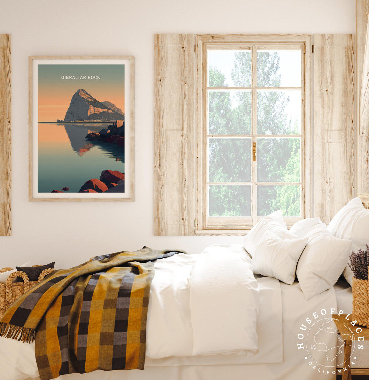 Gibraltar Rock travel poster – view 6