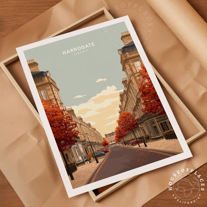 Harrogate travel poster – view 4