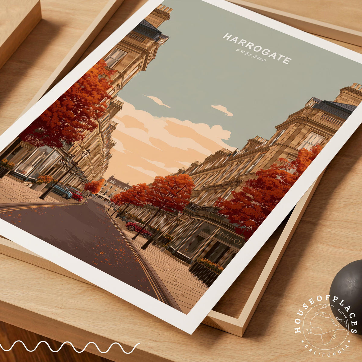 Harrogate travel poster – view 7
