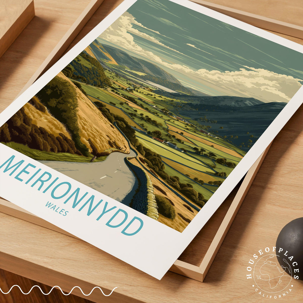 Meirionnydd travel poster – view 7