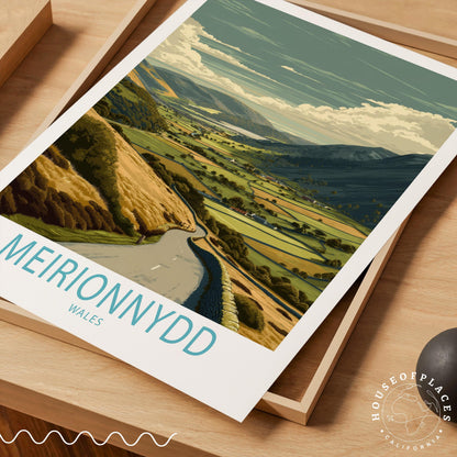 Meirionnydd travel poster – view 7