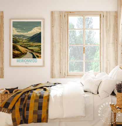 Meirionnydd travel poster – view 6