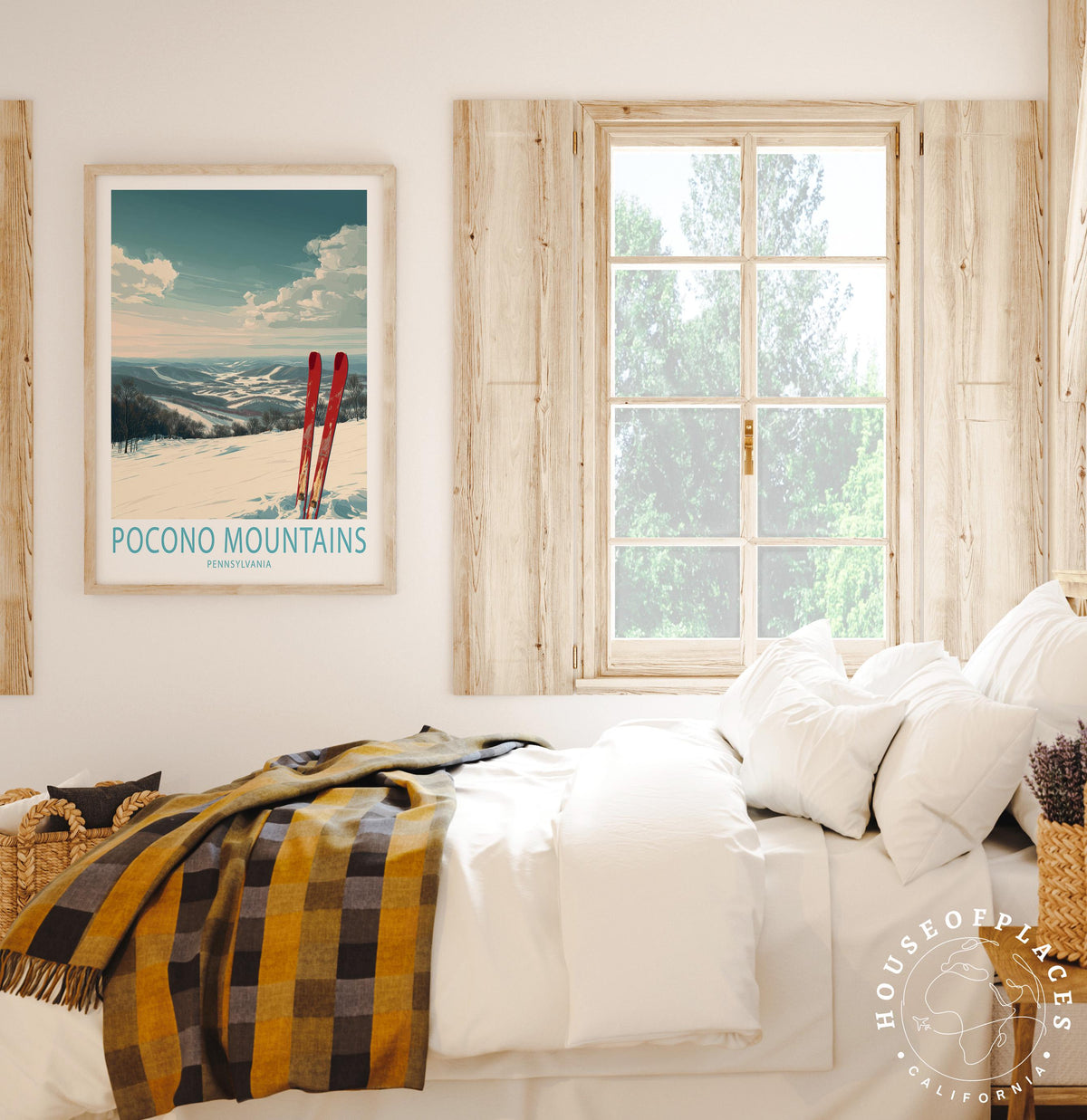 Pocono Mountains travel poster – view 6