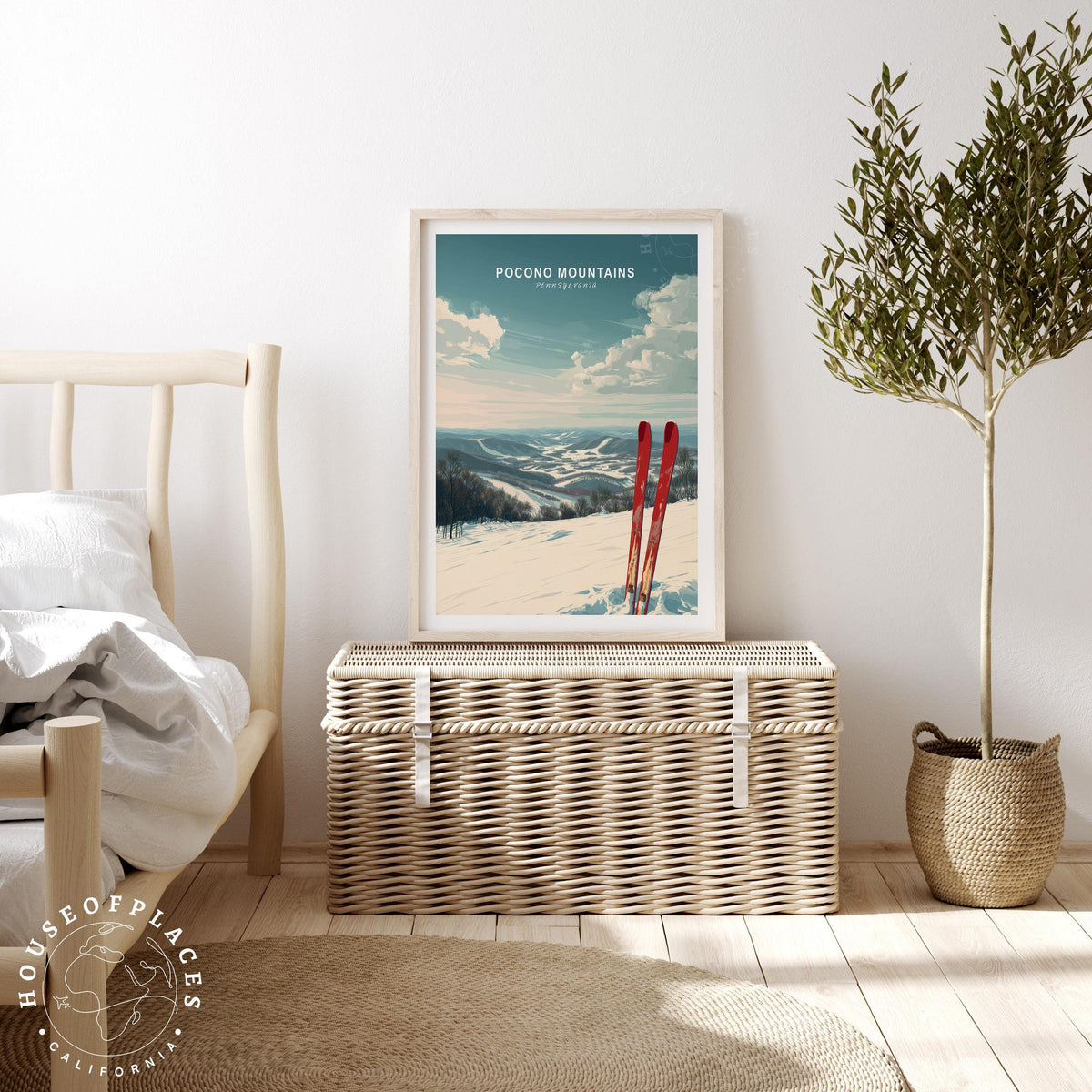Pocono Mountains travel poster – view 3
