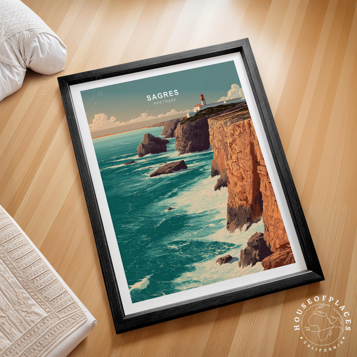 Sagres travel poster – view 2