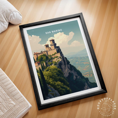 San Marino travel poster – view 2