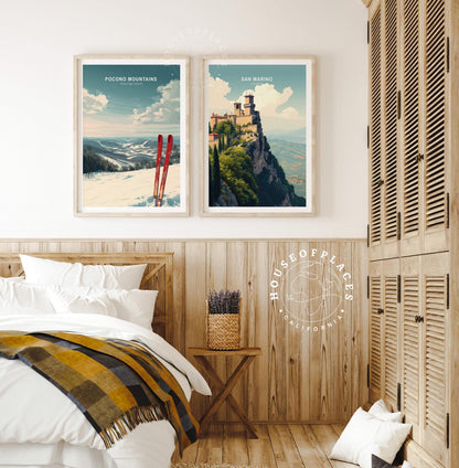 San Marino travel poster – view 9