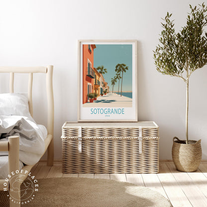Sotogrande travel poster – view 3