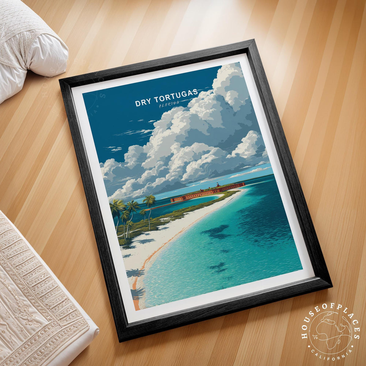 Dry Tortugas travel poster – view 2