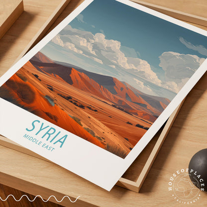 Syria travel poster – view 7