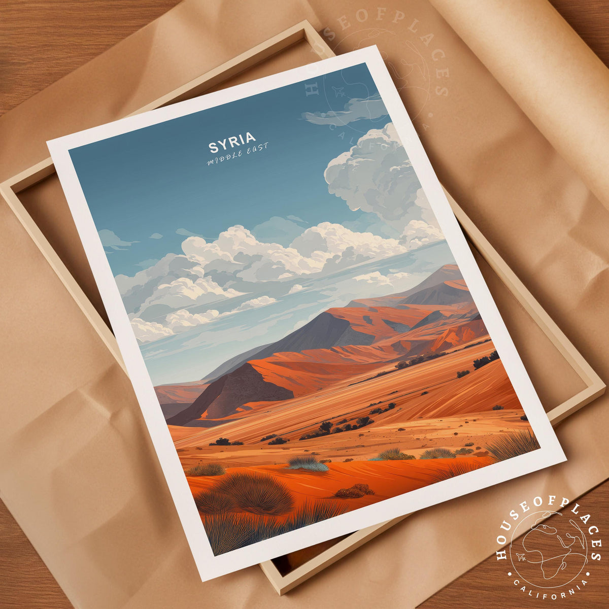 Syria travel poster – view 4