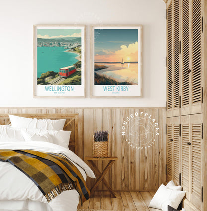 Wellington travel poster – view 9