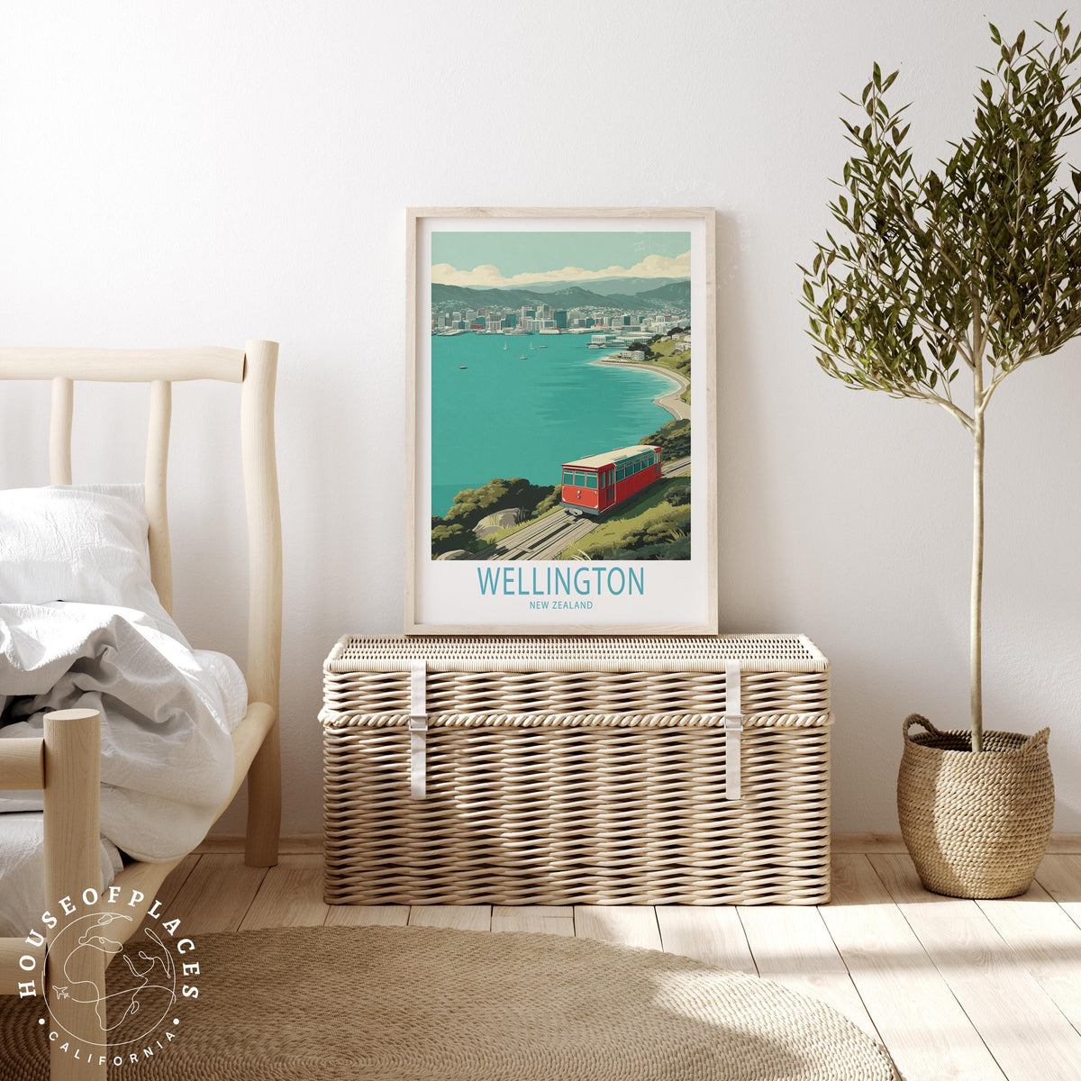 Wellington travel poster – view 3