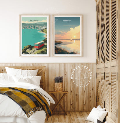 West Kirby travel poster – view 9