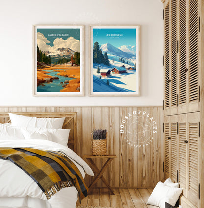 Les Breuleux travel poster – view 9