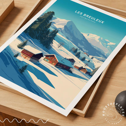 Les Breuleux travel poster – view 7