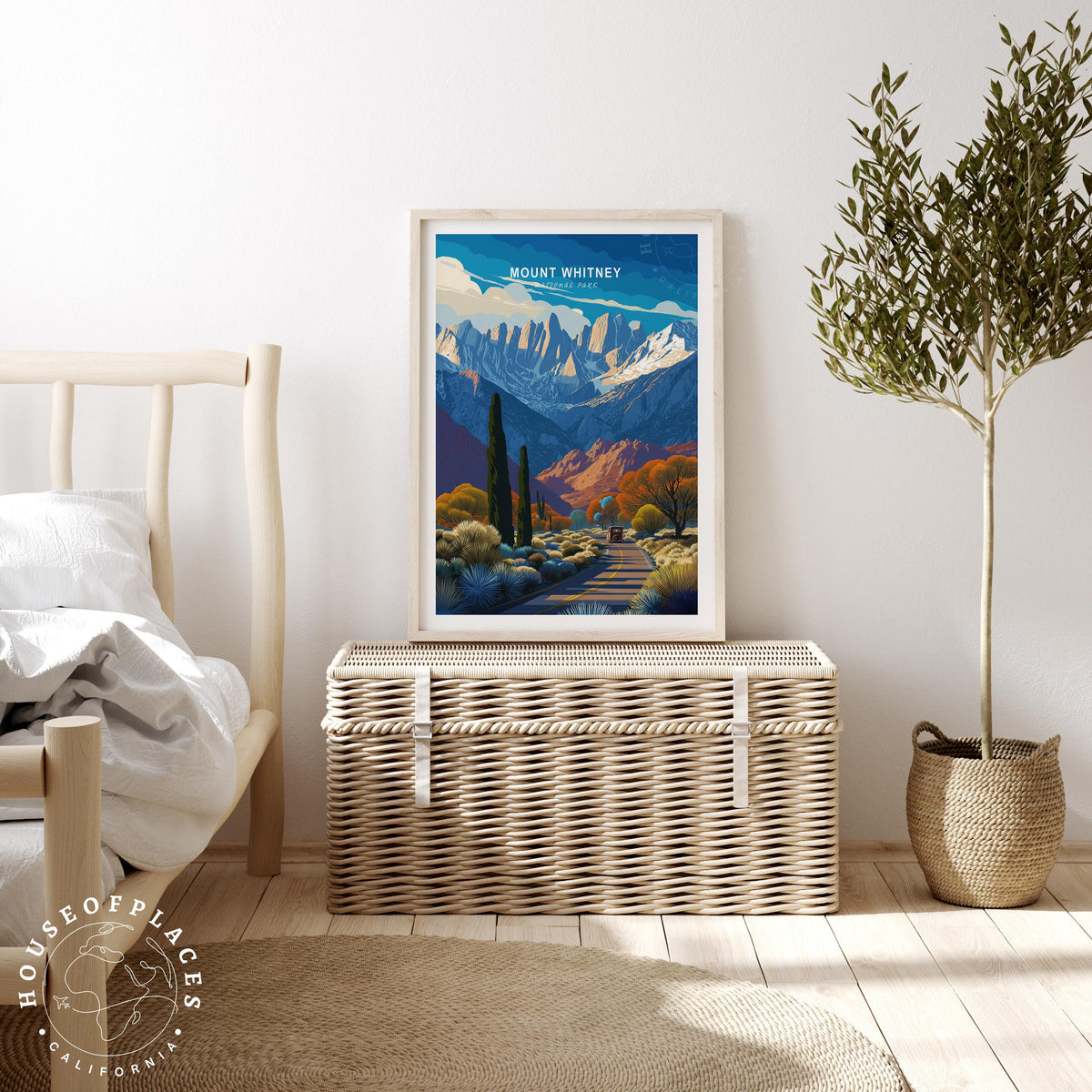 Mount Whitney travel poster – view 3
