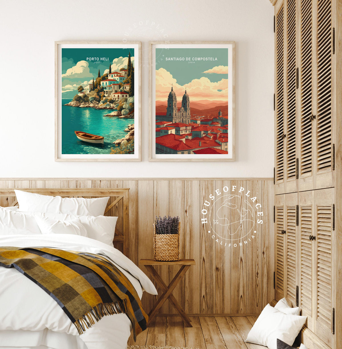 Santiago de Compostela travel poster – view 9