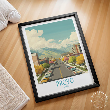 Provo travel poster – view 2