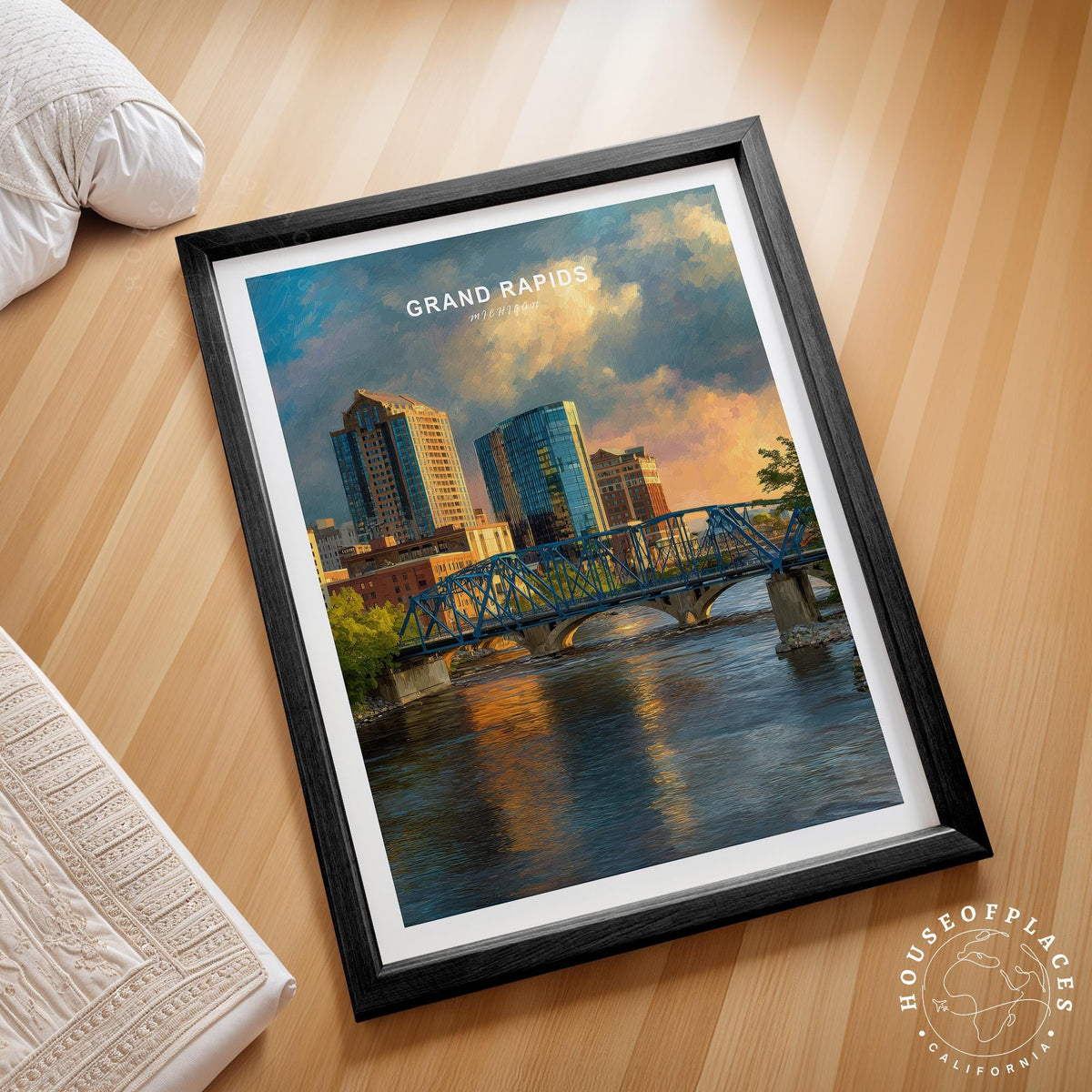 Grand Rapids travel poster – view 2