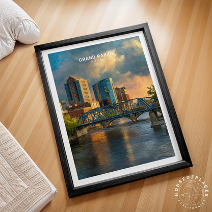 Grand Rapids travel poster – view 2