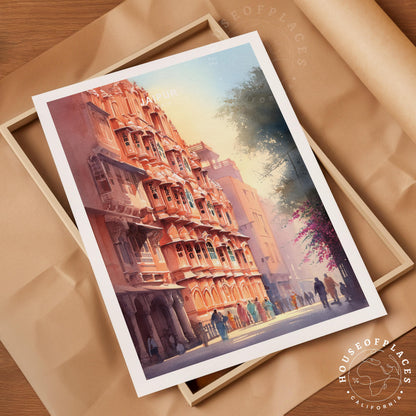 Jaipur travel poster – view 4
