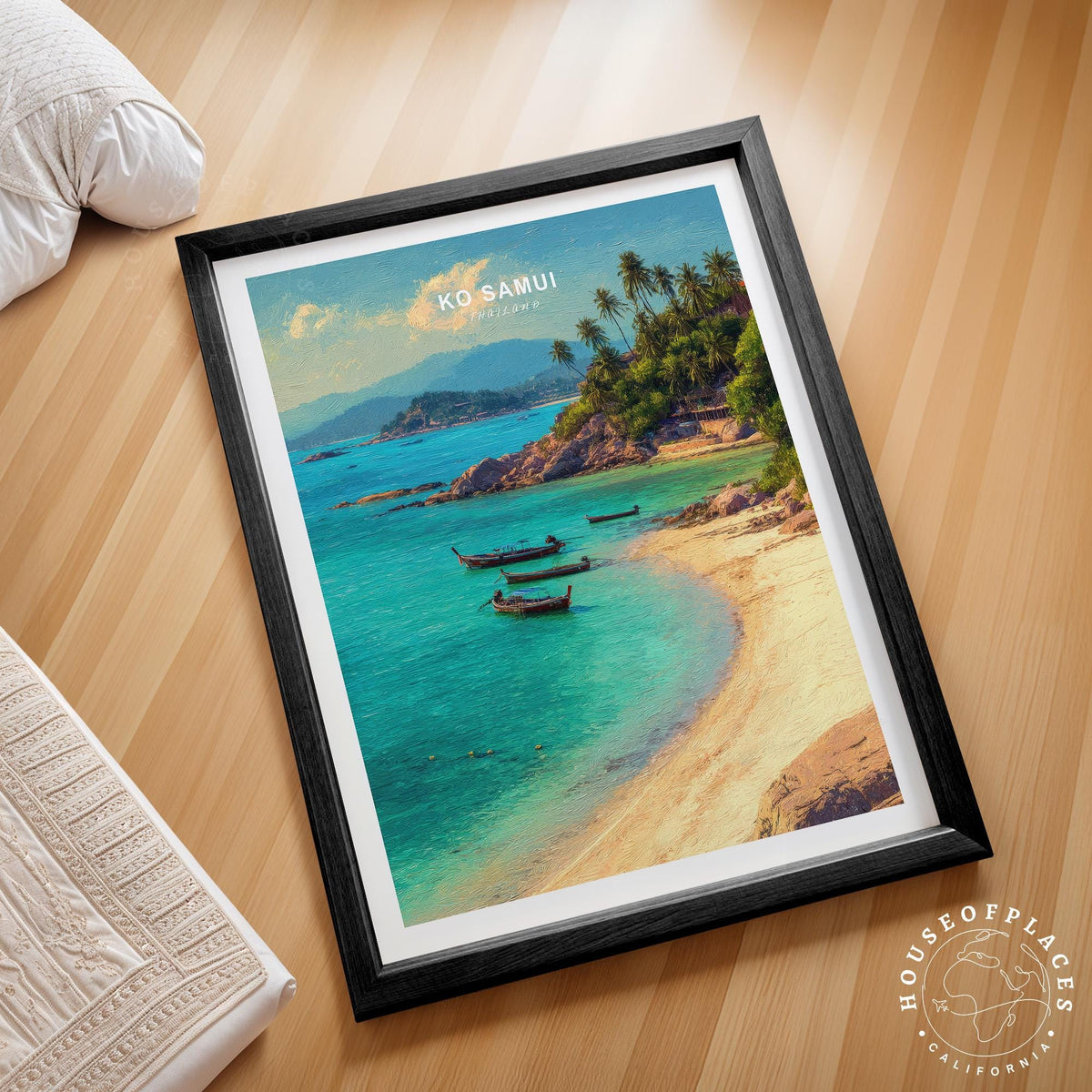 Ko Samui travel poster – view 2