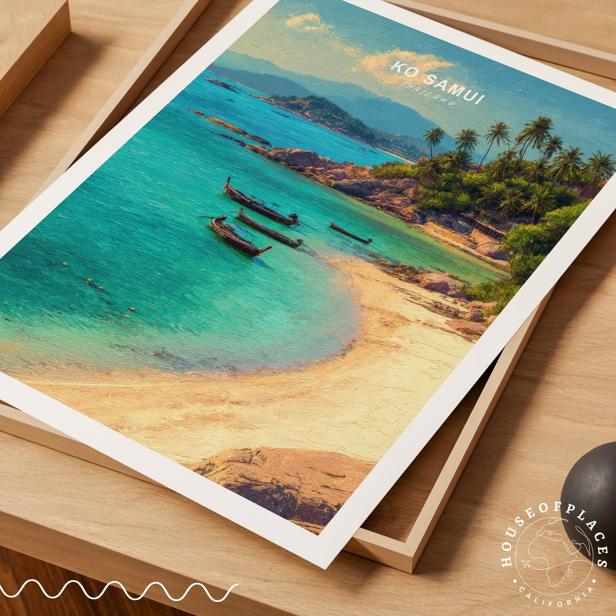 Ko Samui travel poster – view 7