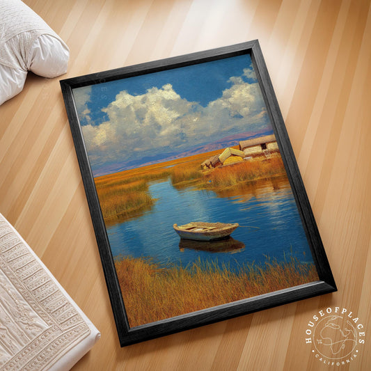 Lake Titicaca travel poster – view 2