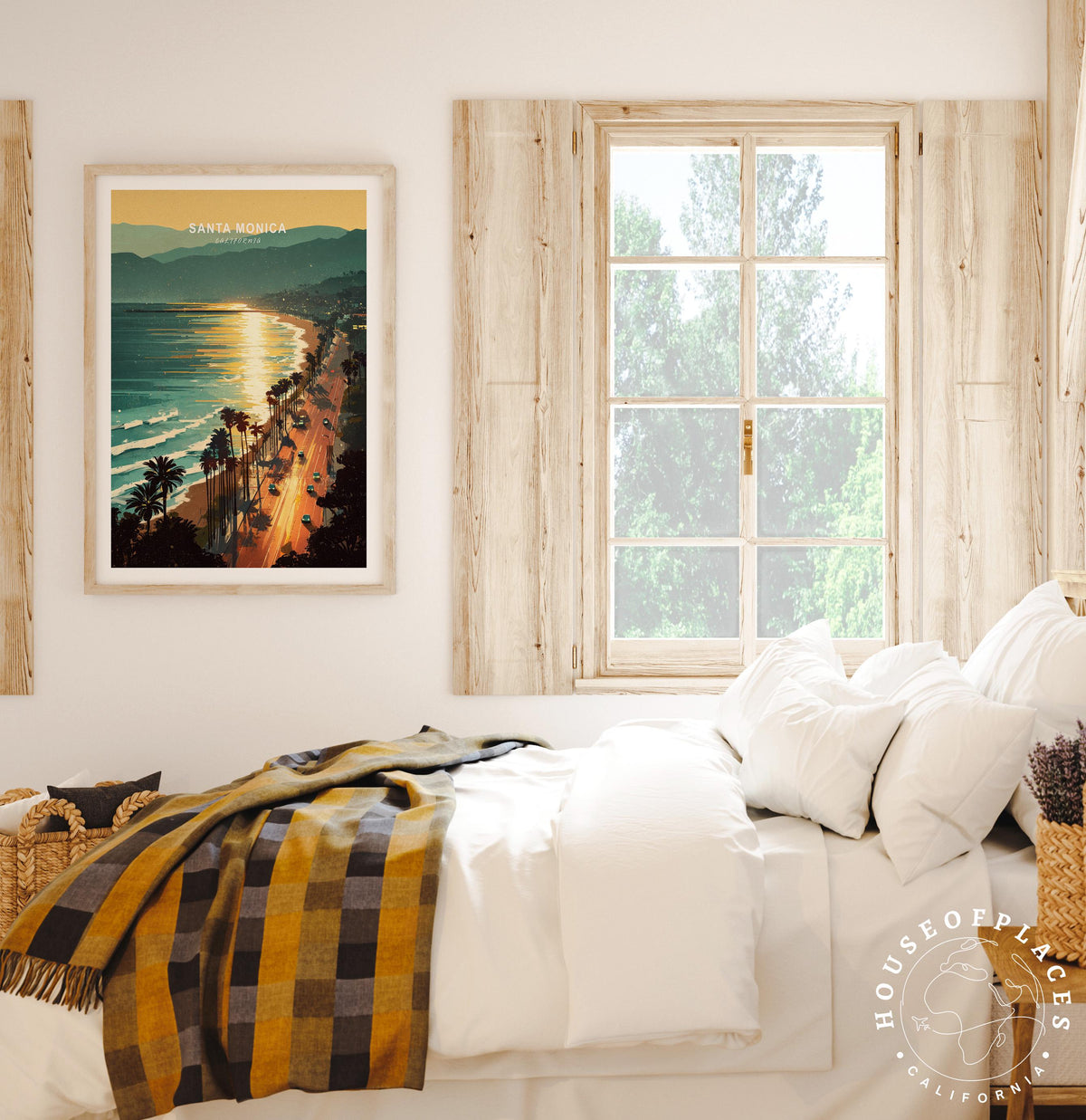 Santa Monica travel poster – view 6
