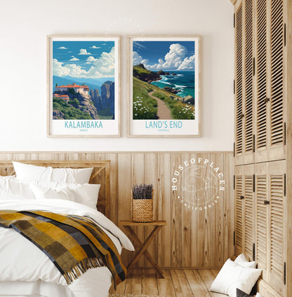 Kalambaka travel poster – view 9