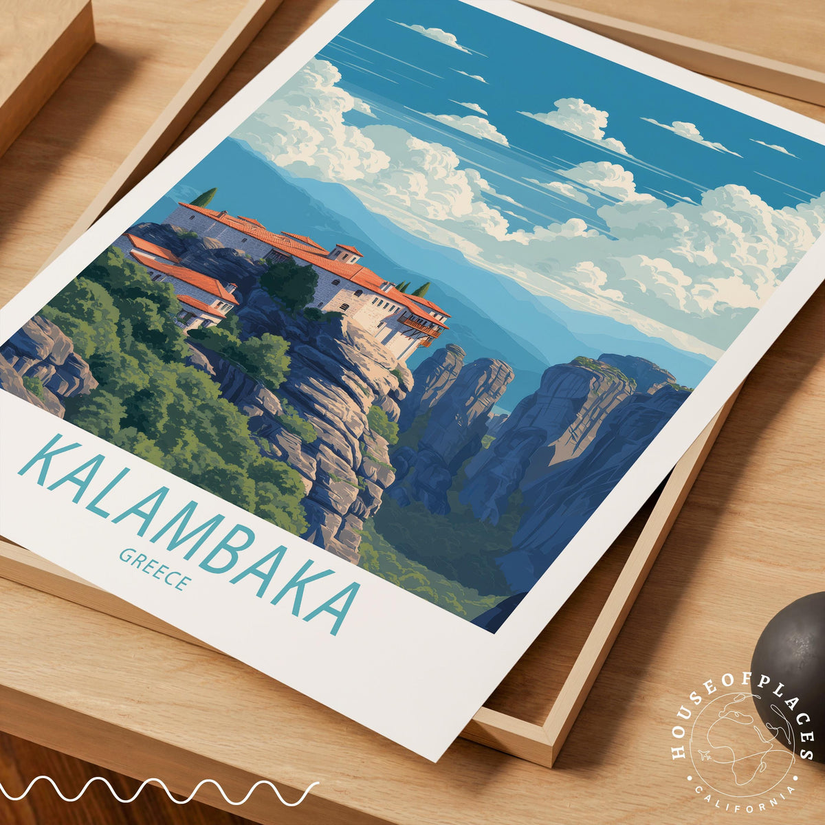 Kalambaka travel poster – view 7