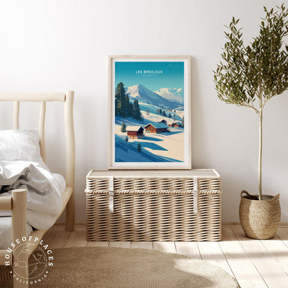 Les Breuleux travel poster – view 3