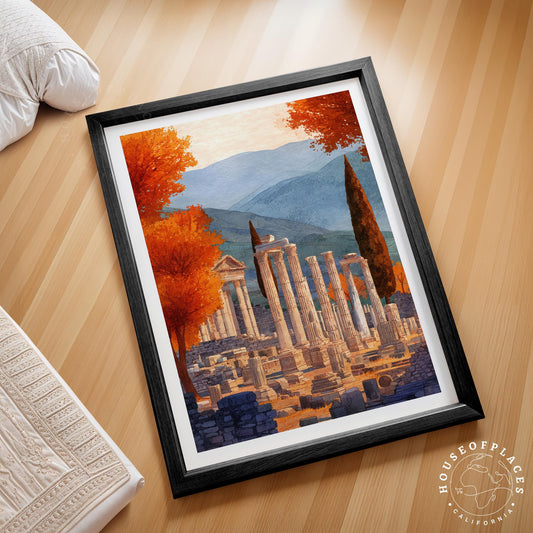 Ephesus travel poster – view 2