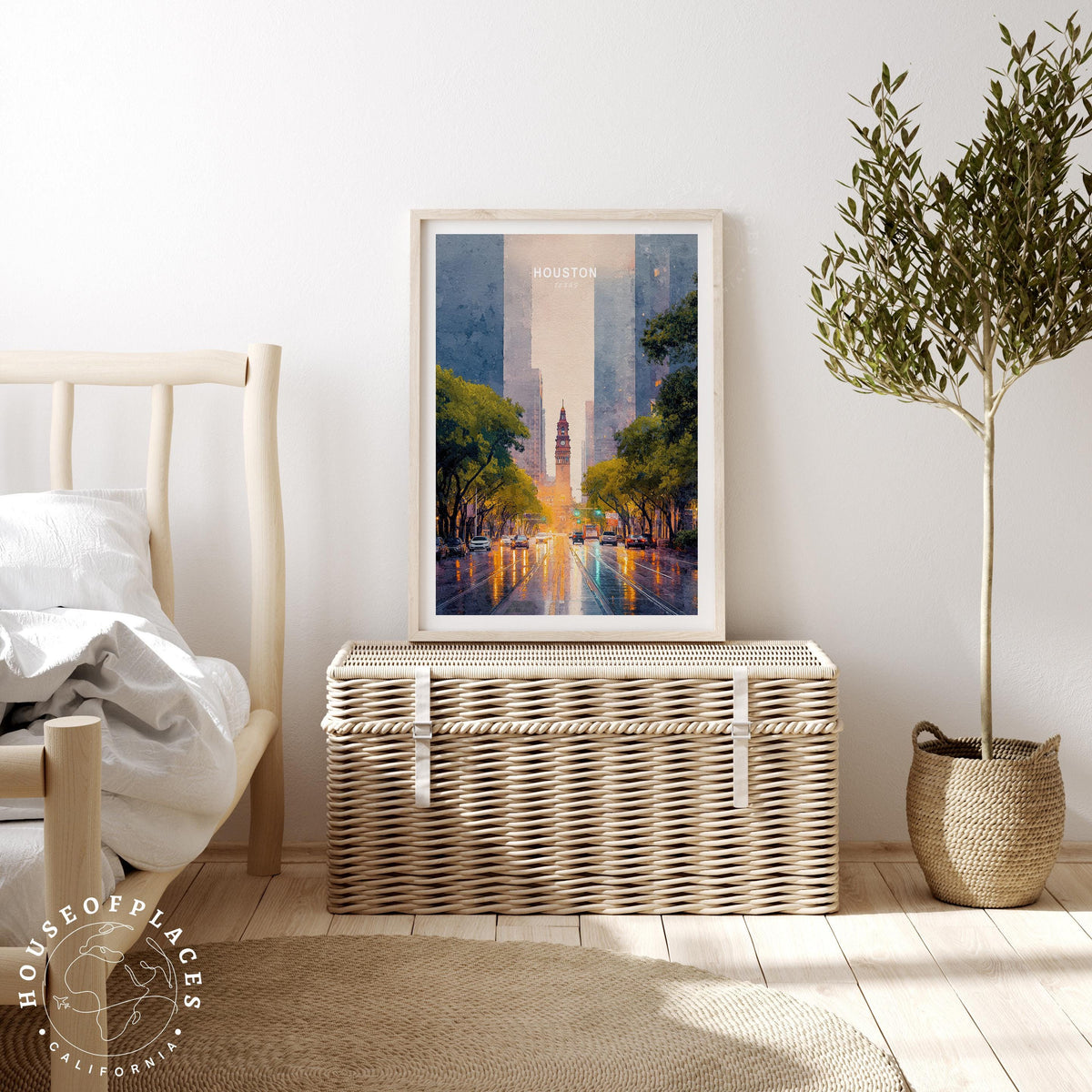 Houston travel poster – view 3