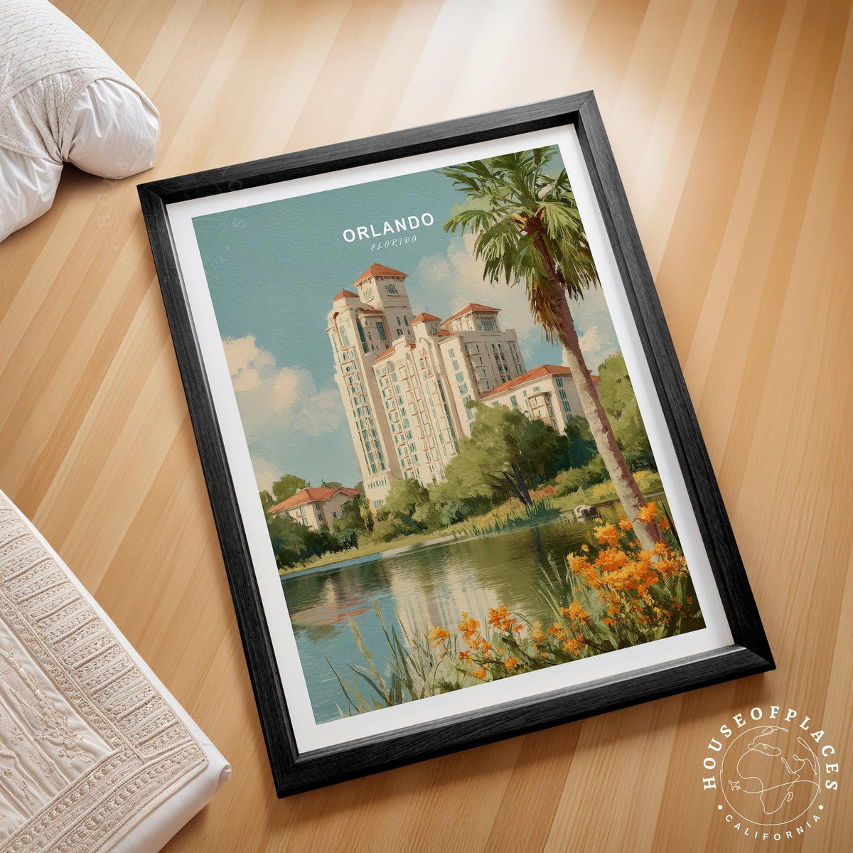 Orlando travel poster – view 2