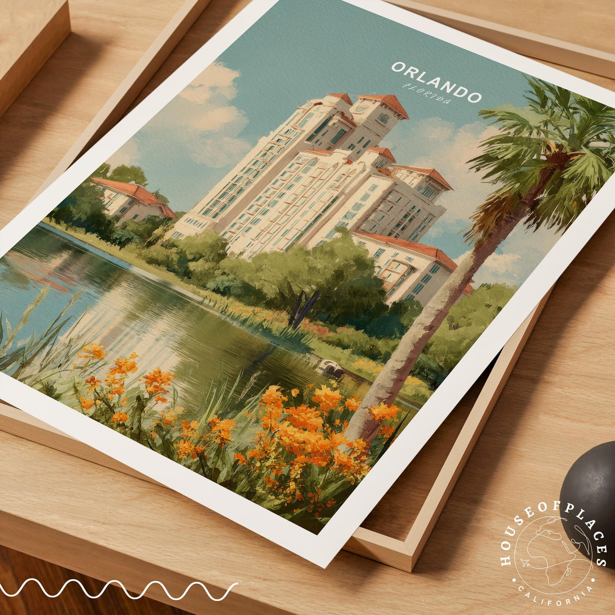 Orlando travel poster – view 7