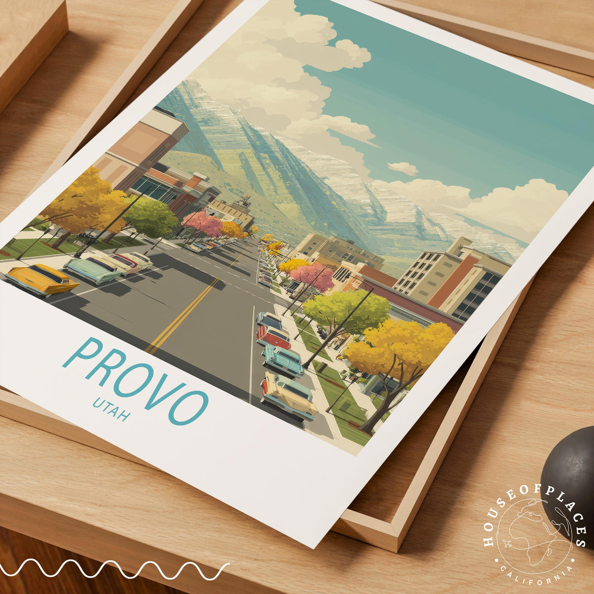 Provo travel poster – view 7