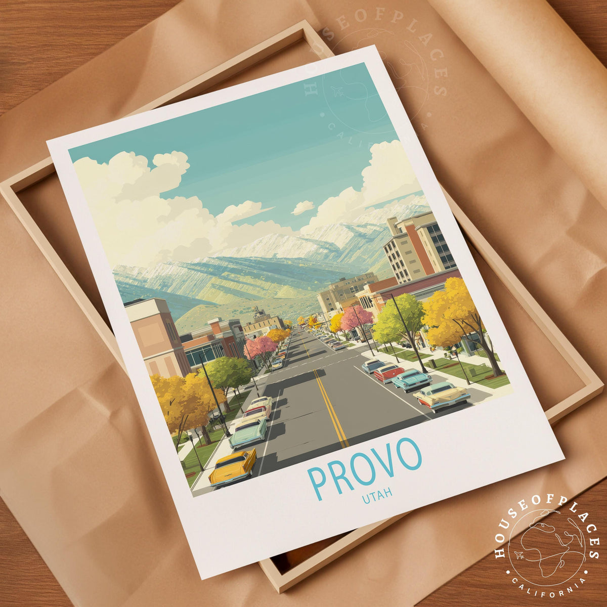 Provo travel poster – view 4