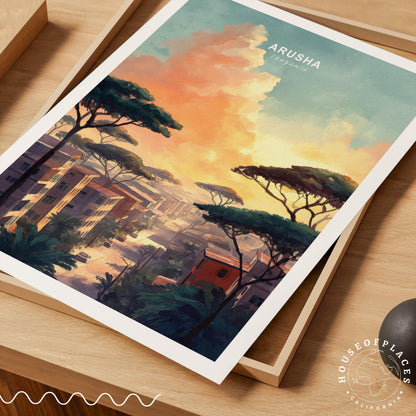 Arusha travel poster – view 7