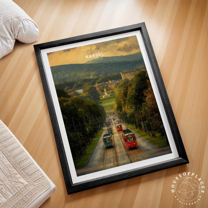 Kassel travel poster – view 2