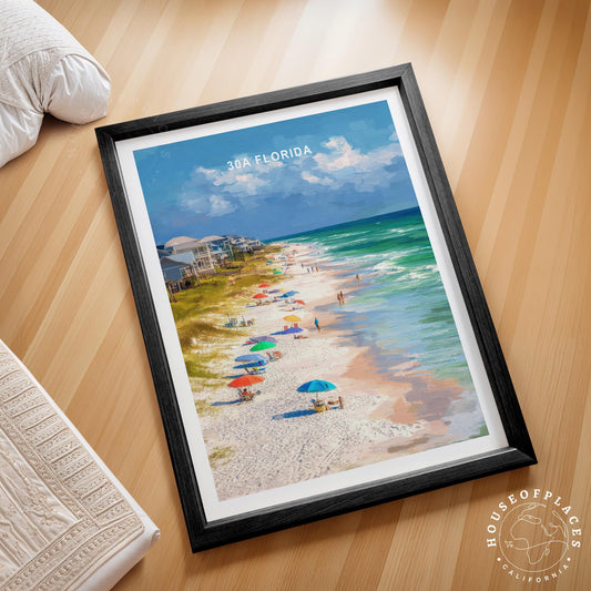 30A travel poster – view 2