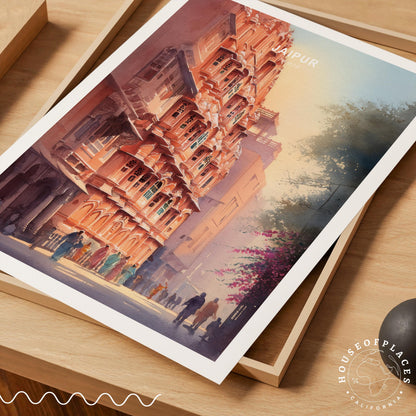 Jaipur travel poster – view 7