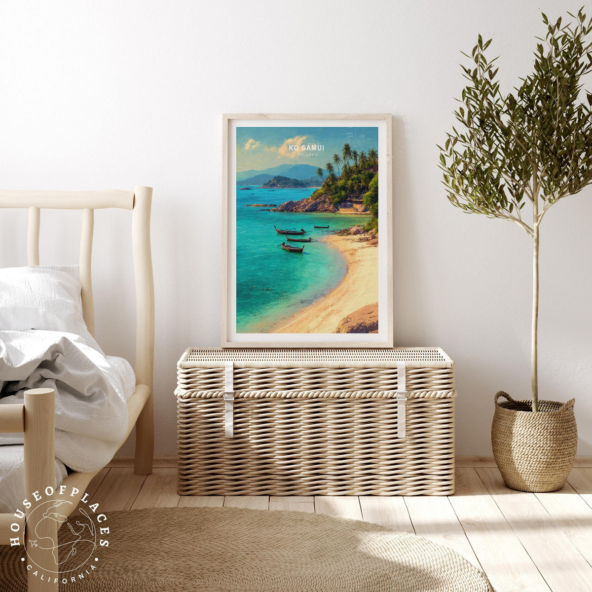 Ko Samui travel poster – view 3