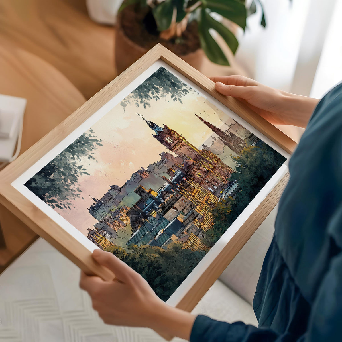 Edinburgh Castle travel poster – view 7